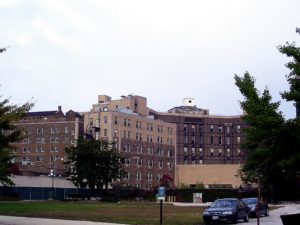 Old Main Building rear elevation October 2009